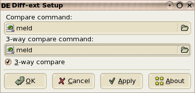 gdiff-ext configuration program
